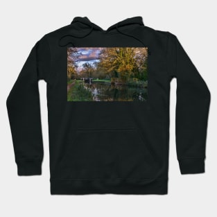 Autumn Reflections On The Kennet Hoodie